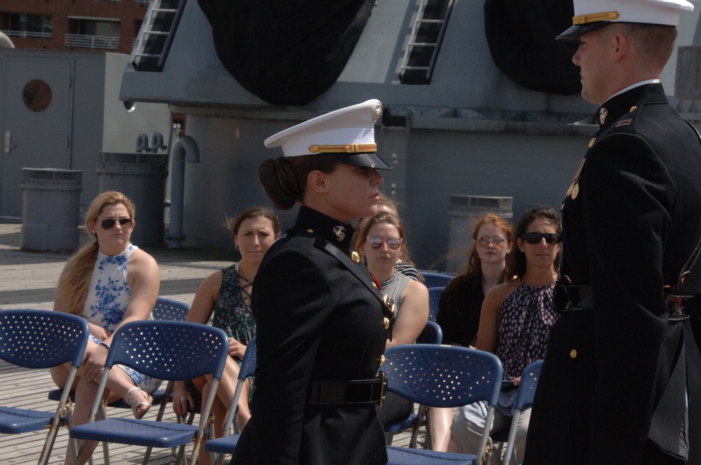 USMC Commissioning Ceremony