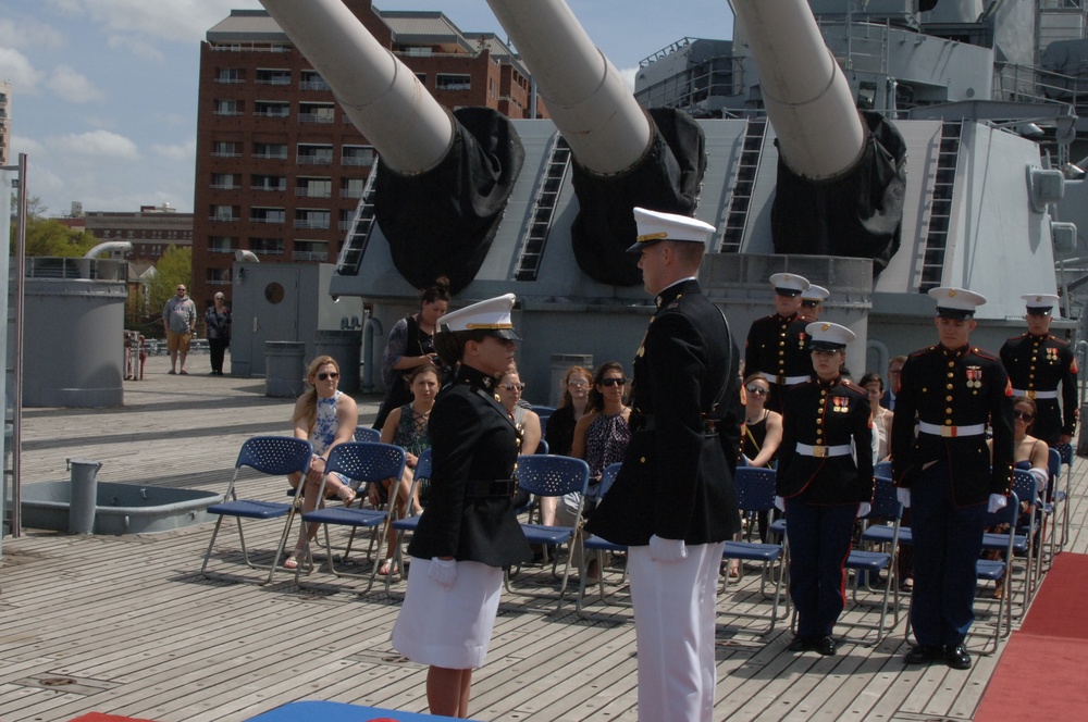 USMC Commissioning Ceremony