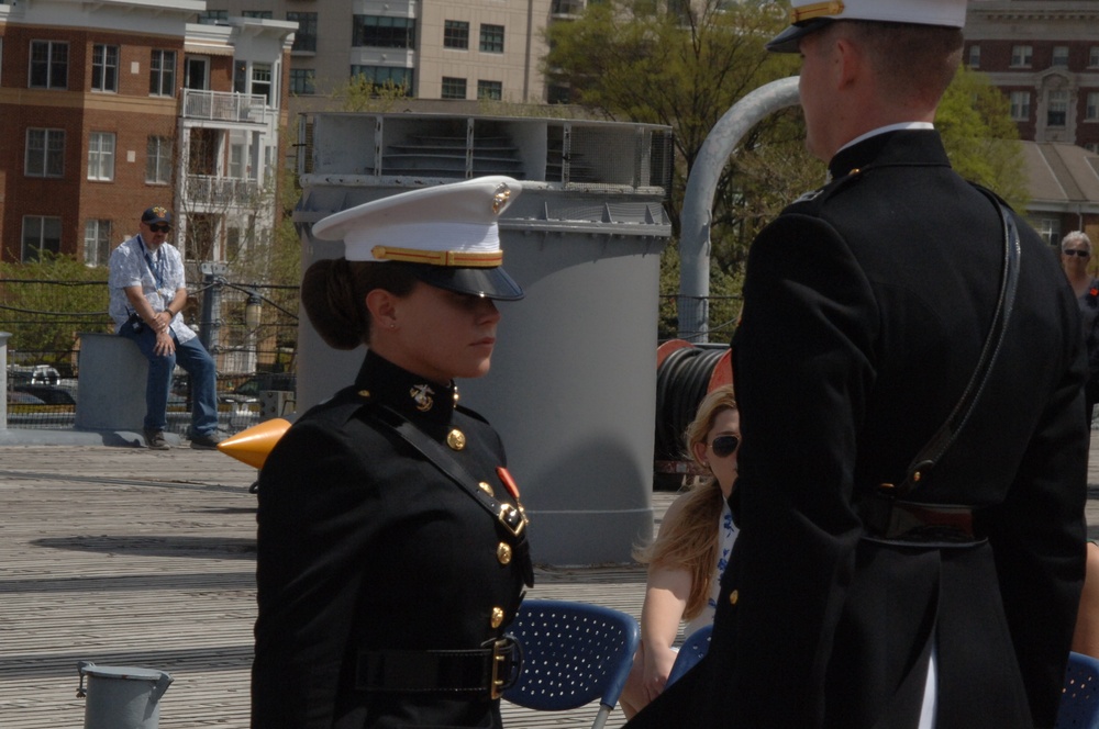 USMC Commissioning Ceremony