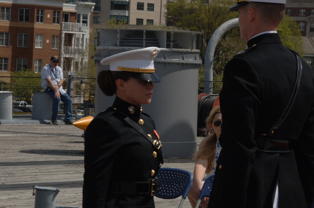 USMC Commissioning Ceremony