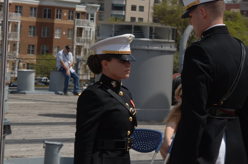 USMC Commissioning Ceremony