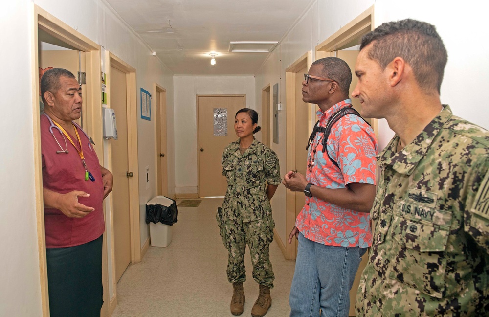 PP19 Visits Chuuk Community Health Center Clinic