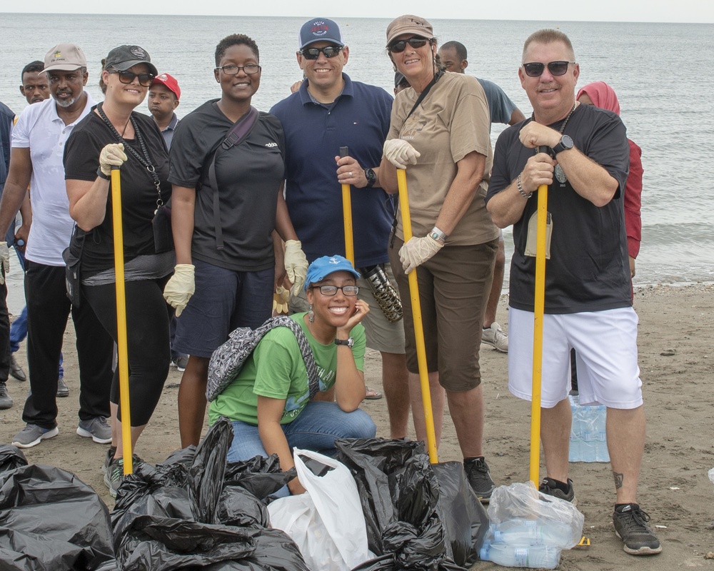 Earth Day Beach Clean Up in Djibouti