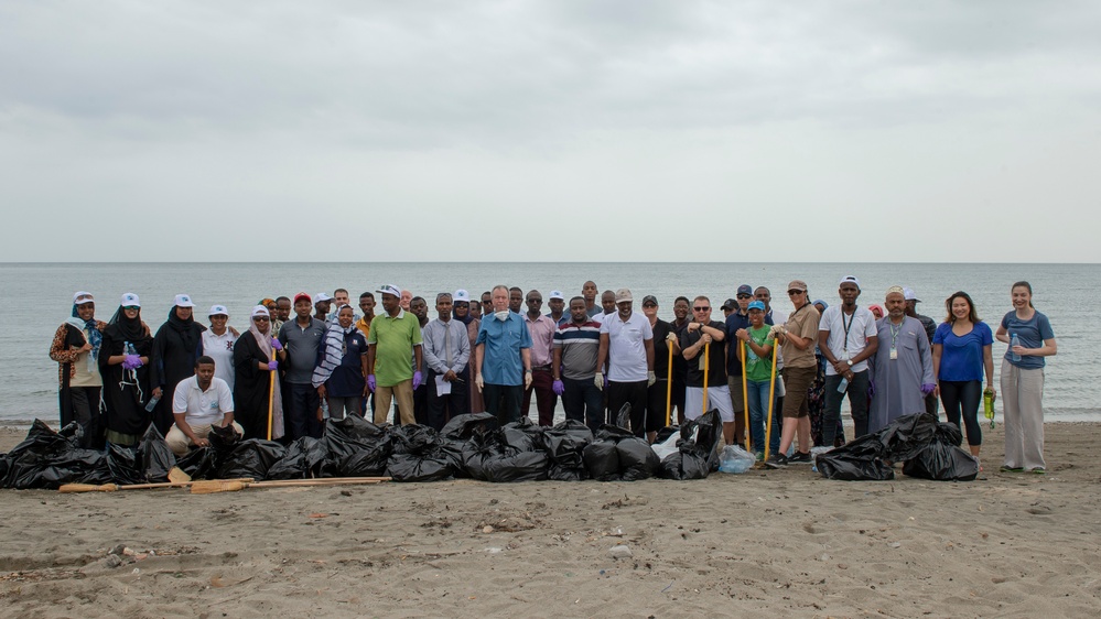 Earth Day Beach Clean Up in Djibouti