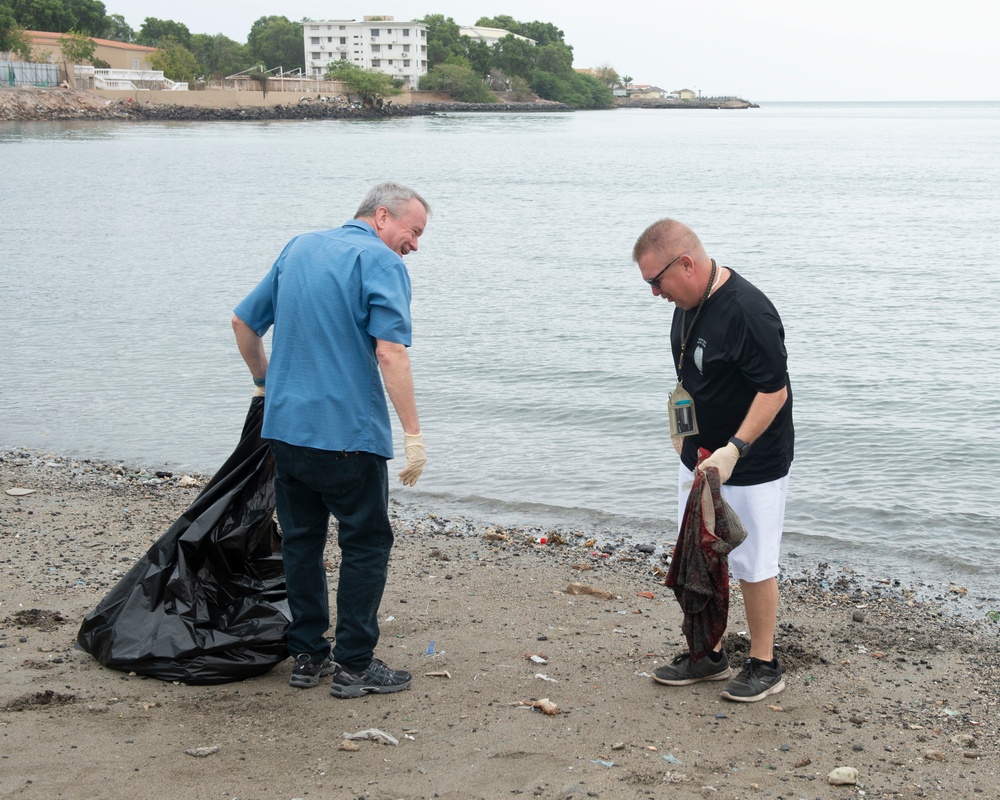 Earth Day Beach Clean Up in Djibouti