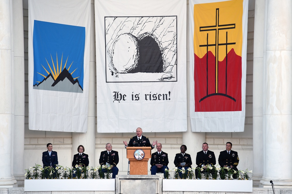 Easter Sunrise Service at Arlington National Cemetery