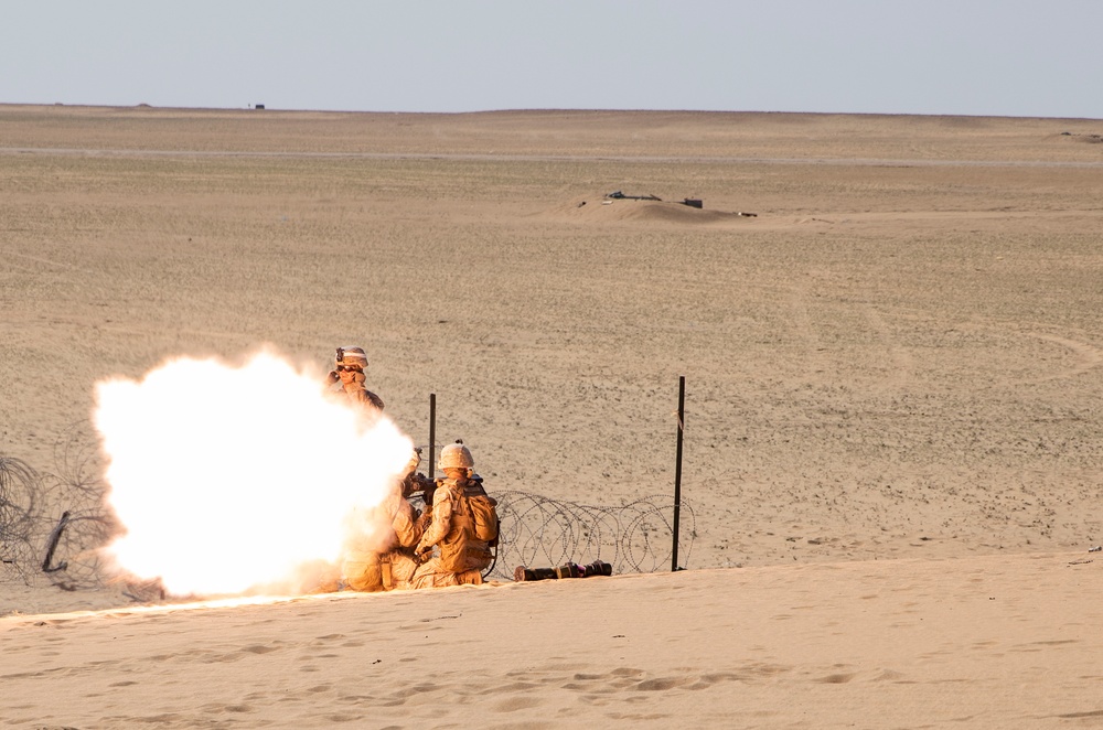 1st Battalion, 2nd Marine Regiment Combined Arms Live Fire Exercise