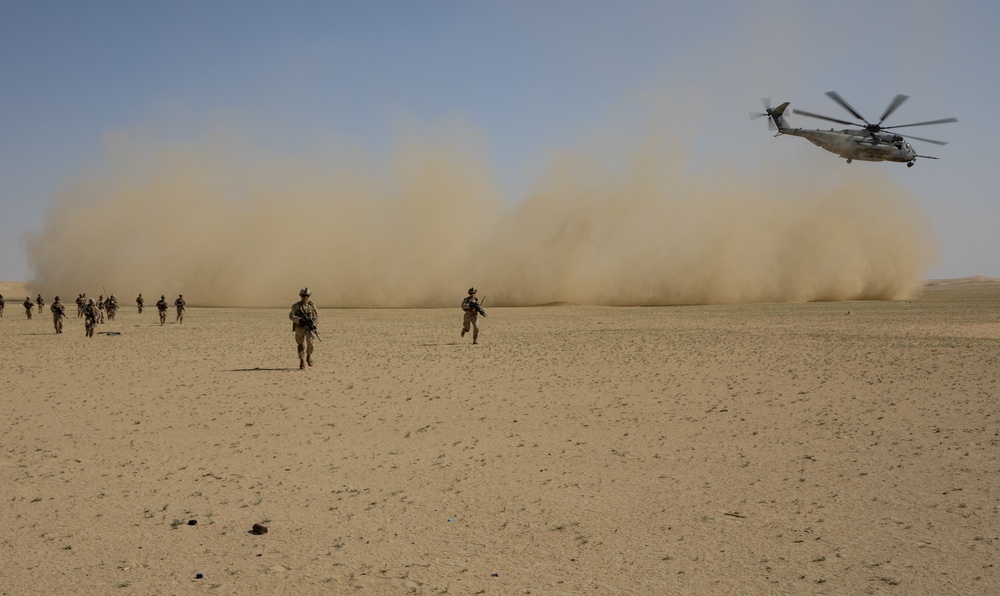 1st Battalion, 2nd Marine Regiment Combined Arms Live Fire Exercise