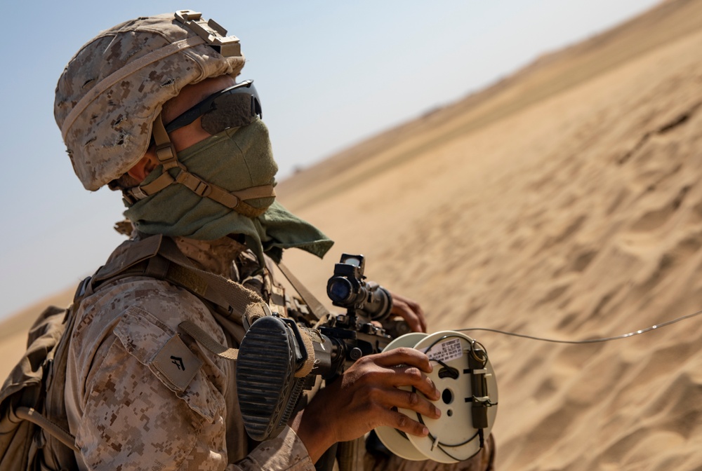 1st Battalion, 2nd Marine Regiment Combined Arms Live Fire Exercise