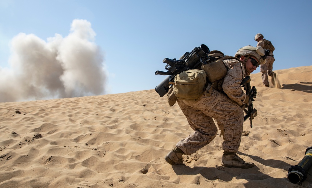 1st Battalion, 2nd Marine Regiment Combined Arms Live Fire Exercise