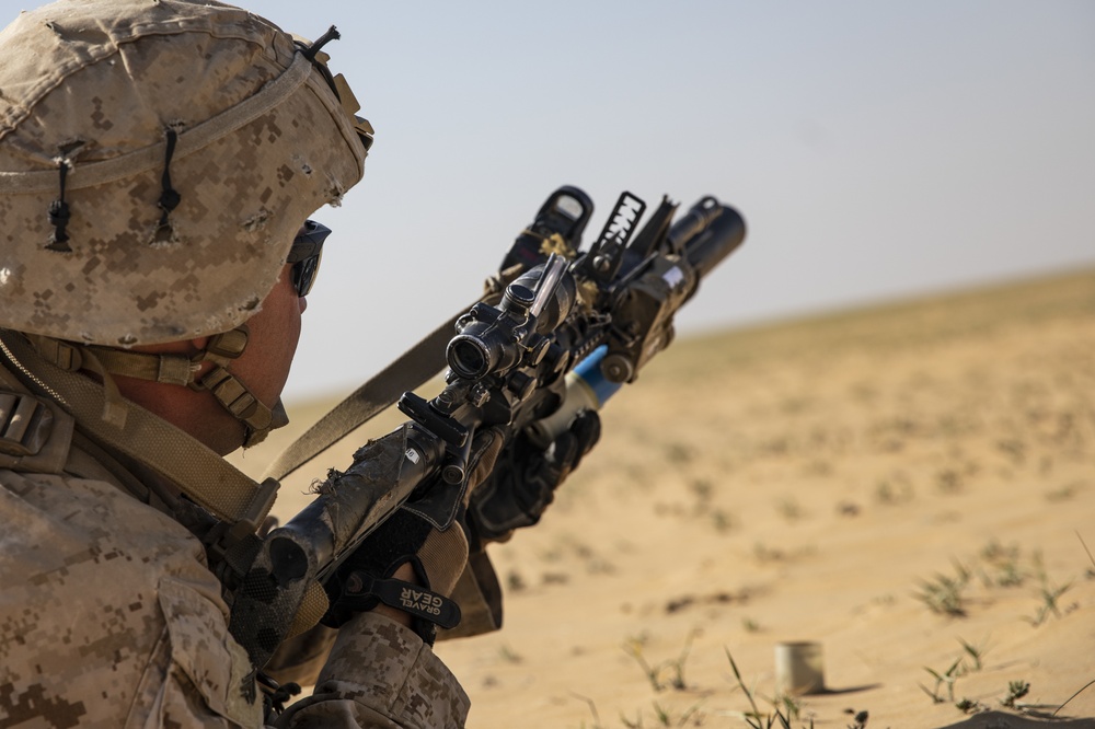 1st Battalion, 2nd Marine Regiment Combined Arms Live Fire Exercise