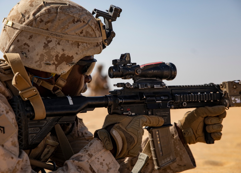 1st Battalion, 2nd Marine Regiment Combined Arms Live Fire Exercise