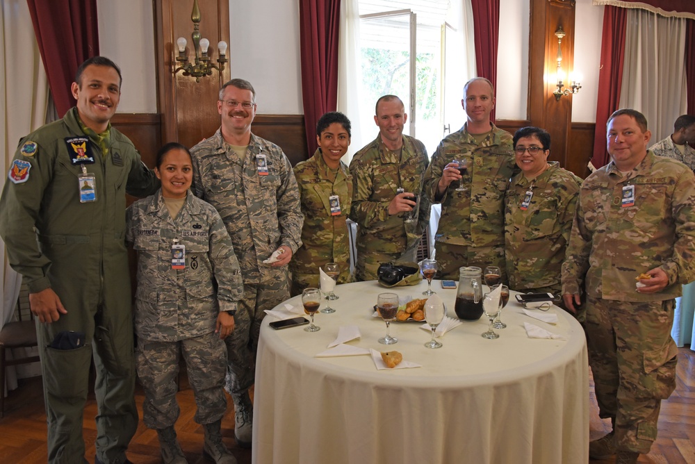 Argentine Air Force welcomes U.S. Air Force at Palomar Airport, Argentina