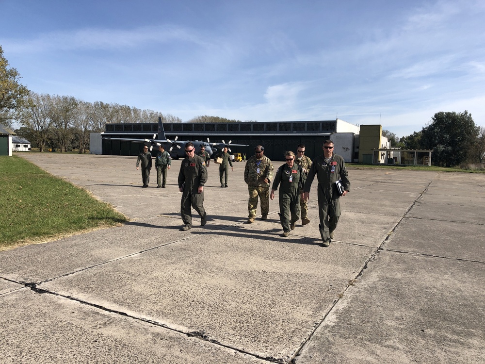 Partnered Load Drop Flight, Tandil Air Base, Argentina