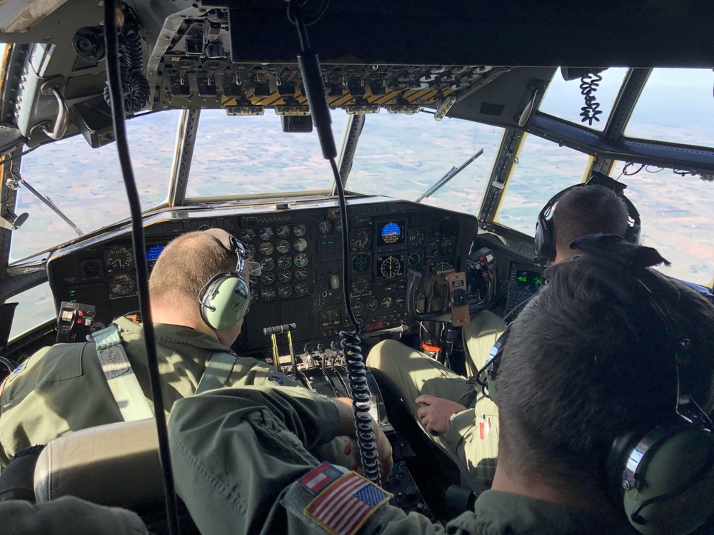 Partnered Load Drop Flight, Tandil Air Base, Argentina