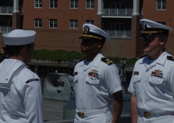 Re-enlistment ceremony