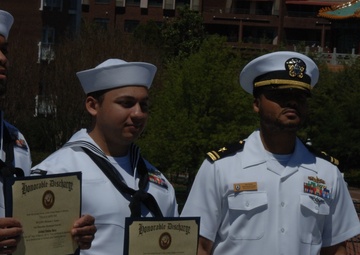 Re-enlistment ceremony