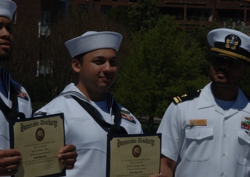 Re-enlistment ceremony