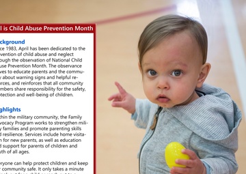 Child Abuse Prevention Month at Dover AFB 2019