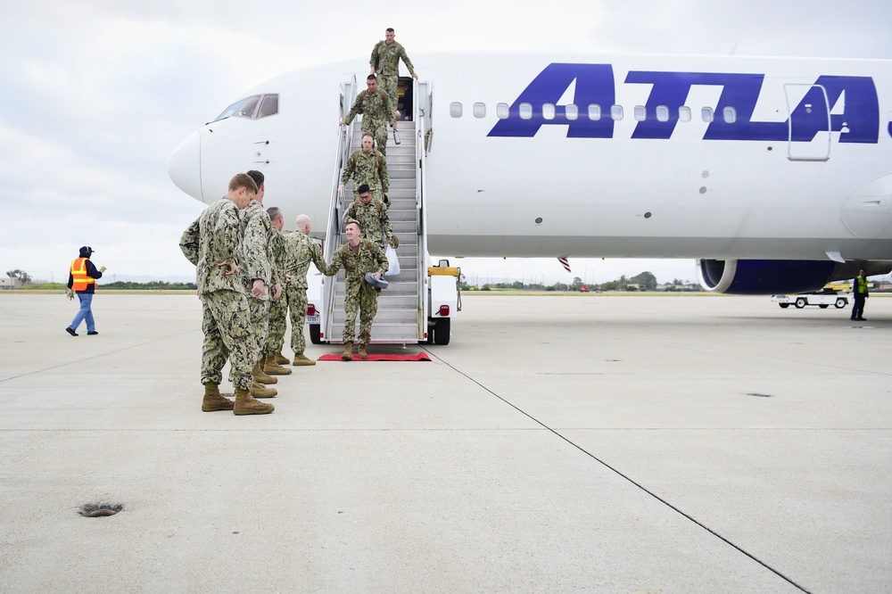 NMCB-3 Seabees Return from Deployment