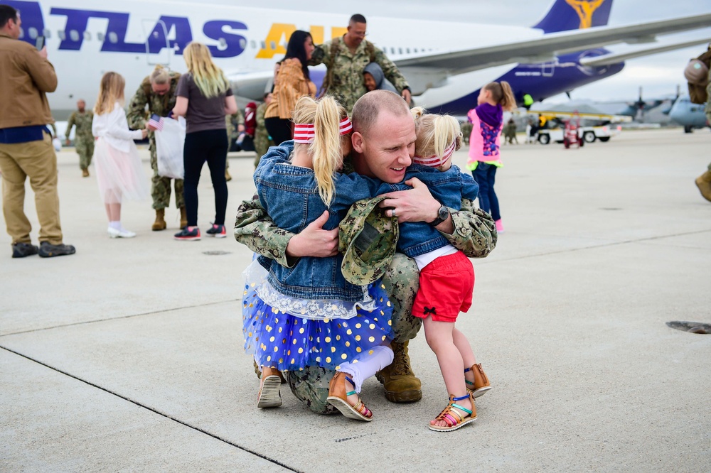 NMCB-3 Seabees Return from Deployment