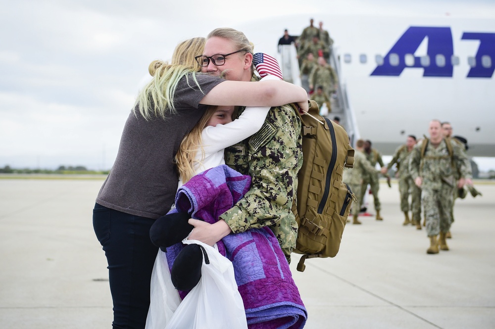 NMCB-3 Seabees Return from Deployment