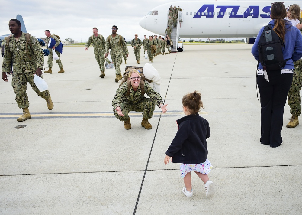 NMCB-3 Seabees Return from Deployment