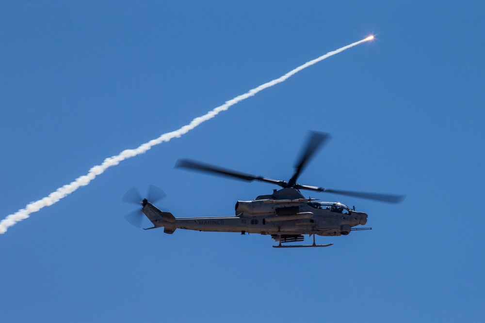 Marines Conduct a Close Air Support Exercise During WTI 2-19