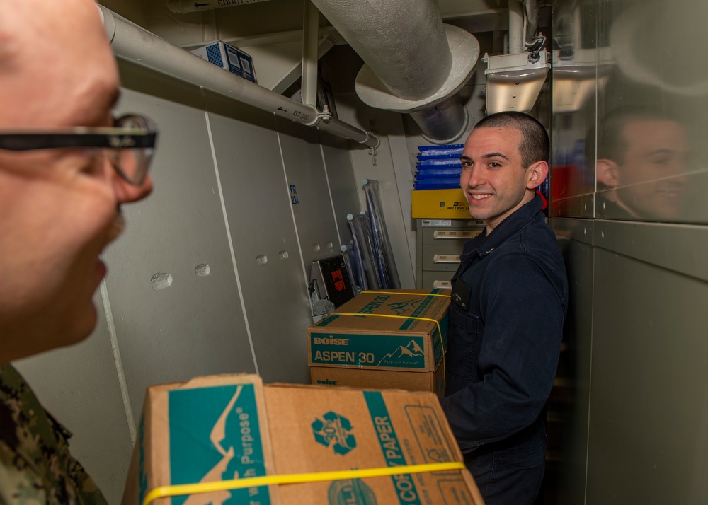 USS Bainbridge Deployment