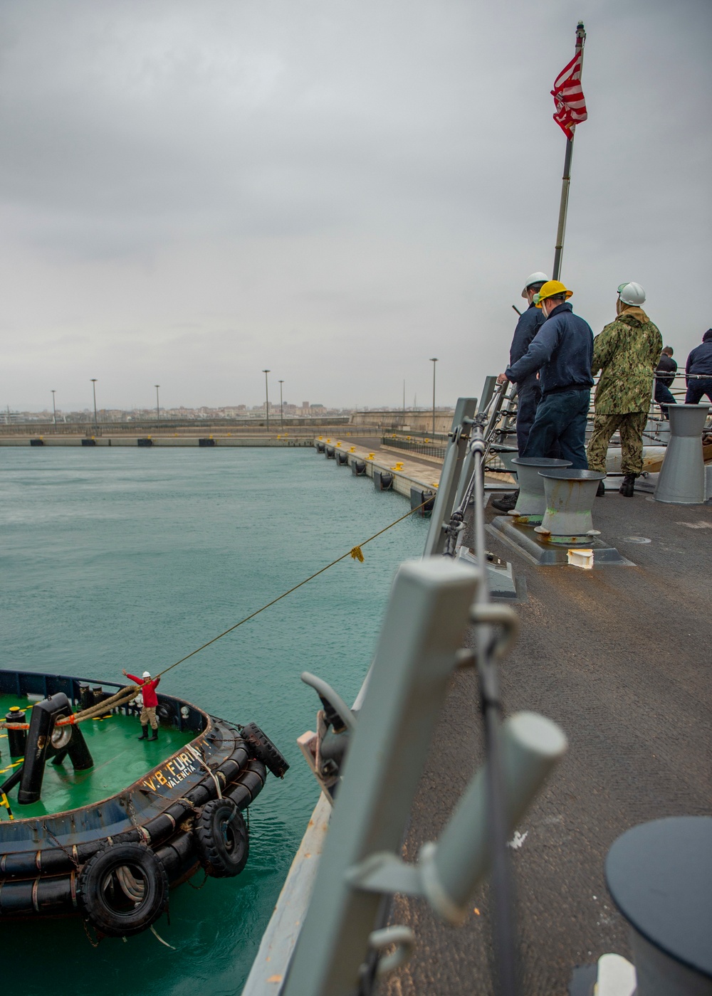 USS Bainbridge Deployment