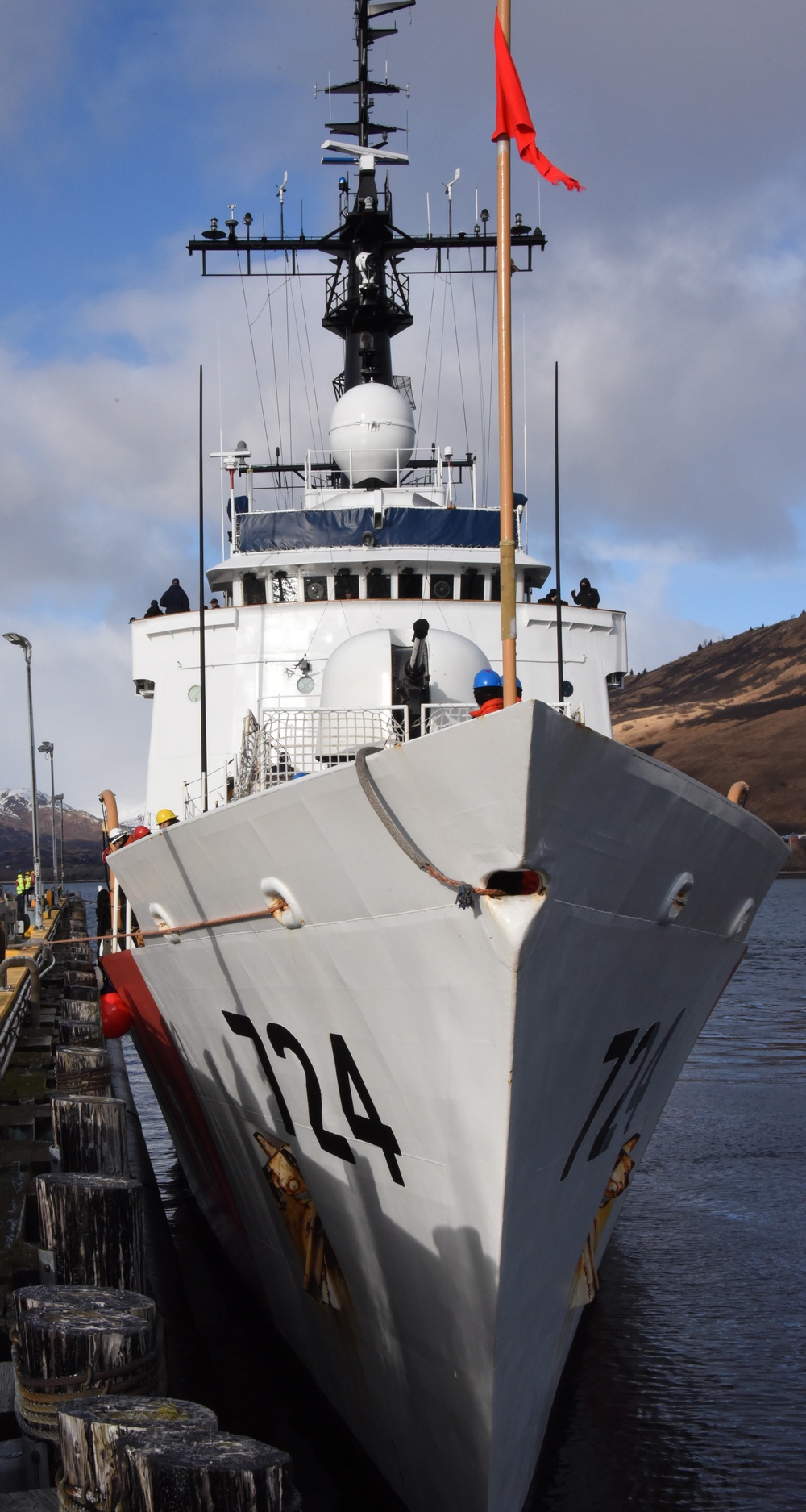 Coast Guard Cutter Douglas Munro returns to home port