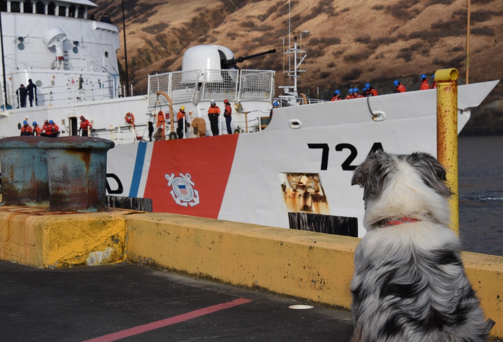 Coast Guard Cutter Douglas Munro returns to home port