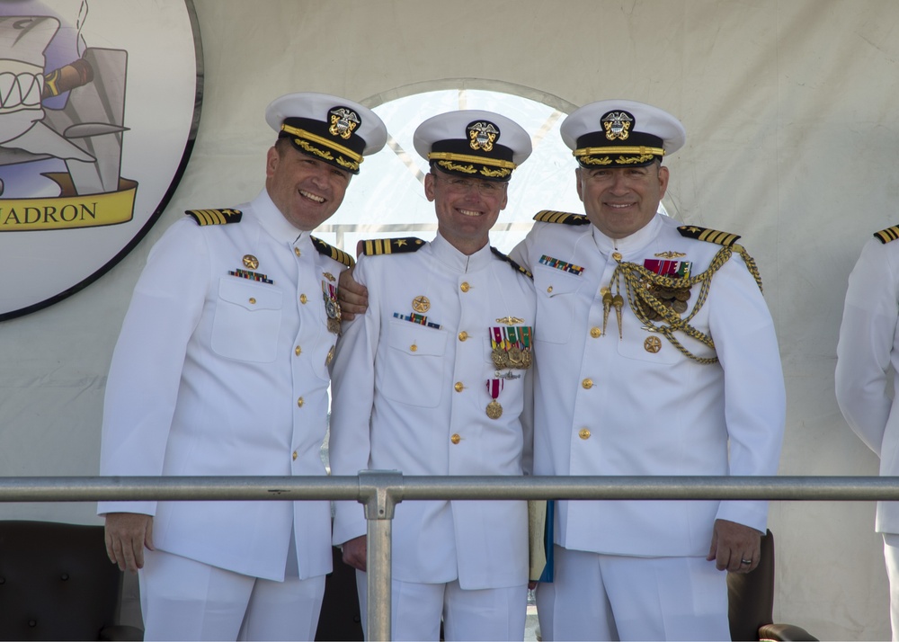 USS Newport News Change of Command Ceremony