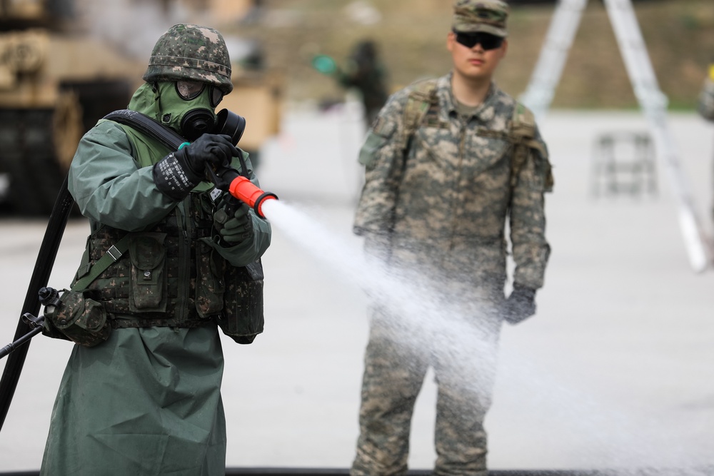 Steel Tigers Conduct Combined Tactical Decontamination Training
