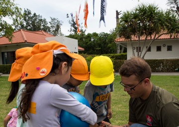 Camp Hansen Marines Volunteer for a friendship exchange and community clean up