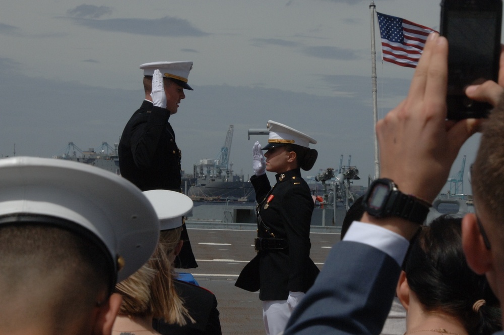 Commissioning ceremony