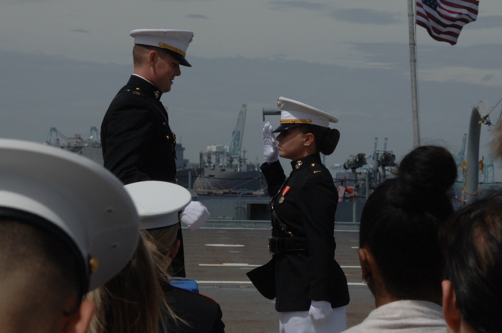 Commissioning ceremony