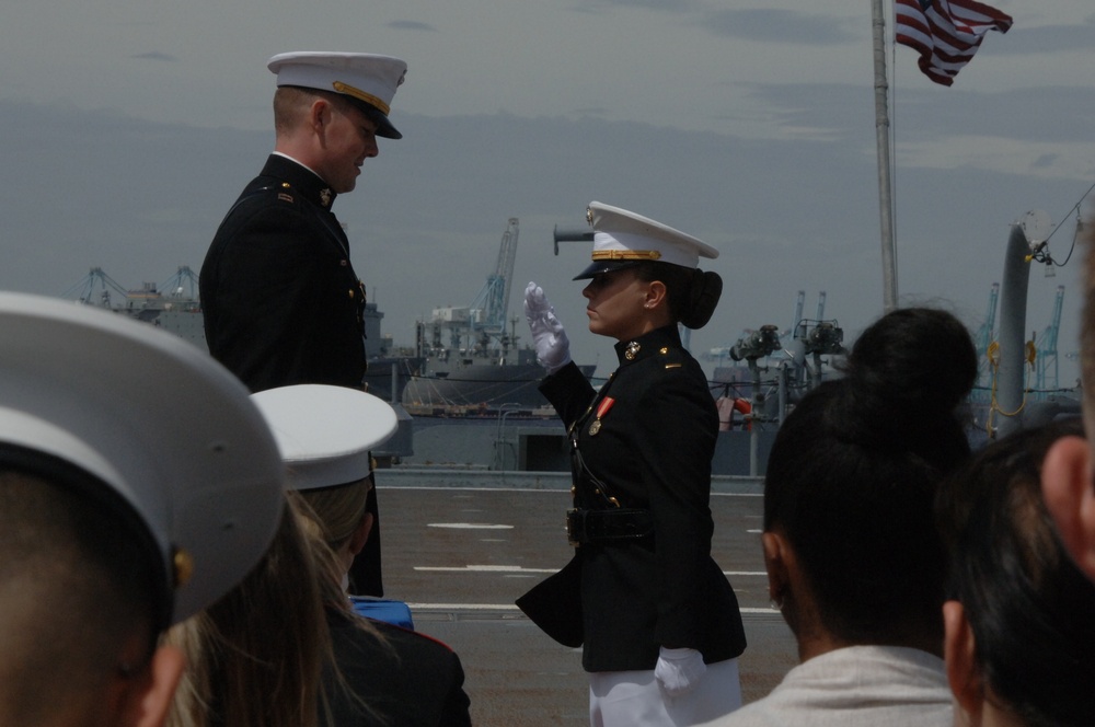 Commissioning ceremony