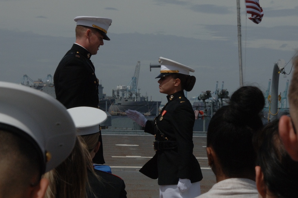 Commissioning ceremony