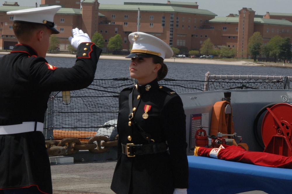 Commissioning ceremony