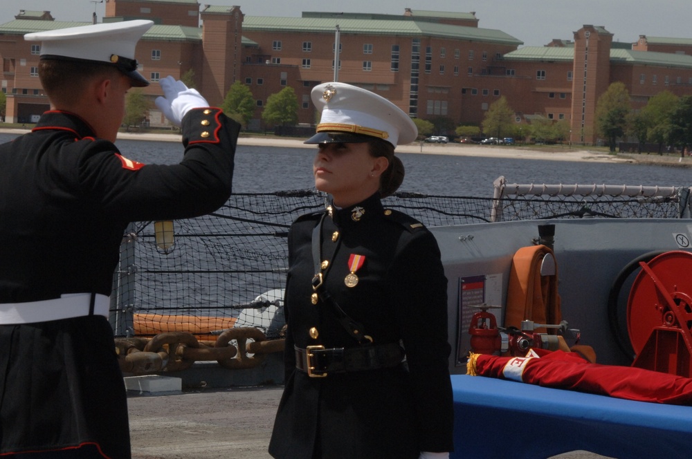 Commissioning ceremony