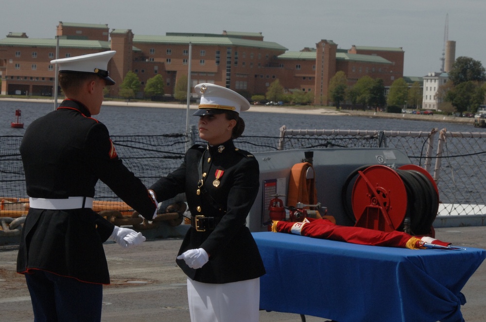 Commissioning ceremony