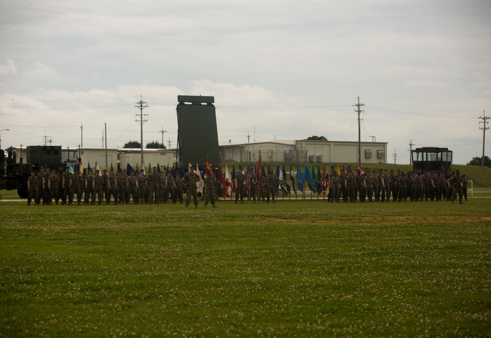 MACS-4 Change of Command Ceremony