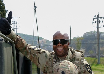 Thunder Chaplain Gives a Thumbs-Up