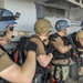 USS Preble And HMAS Melbourne Conduct VBSS Drill During Cooperative Deployment.