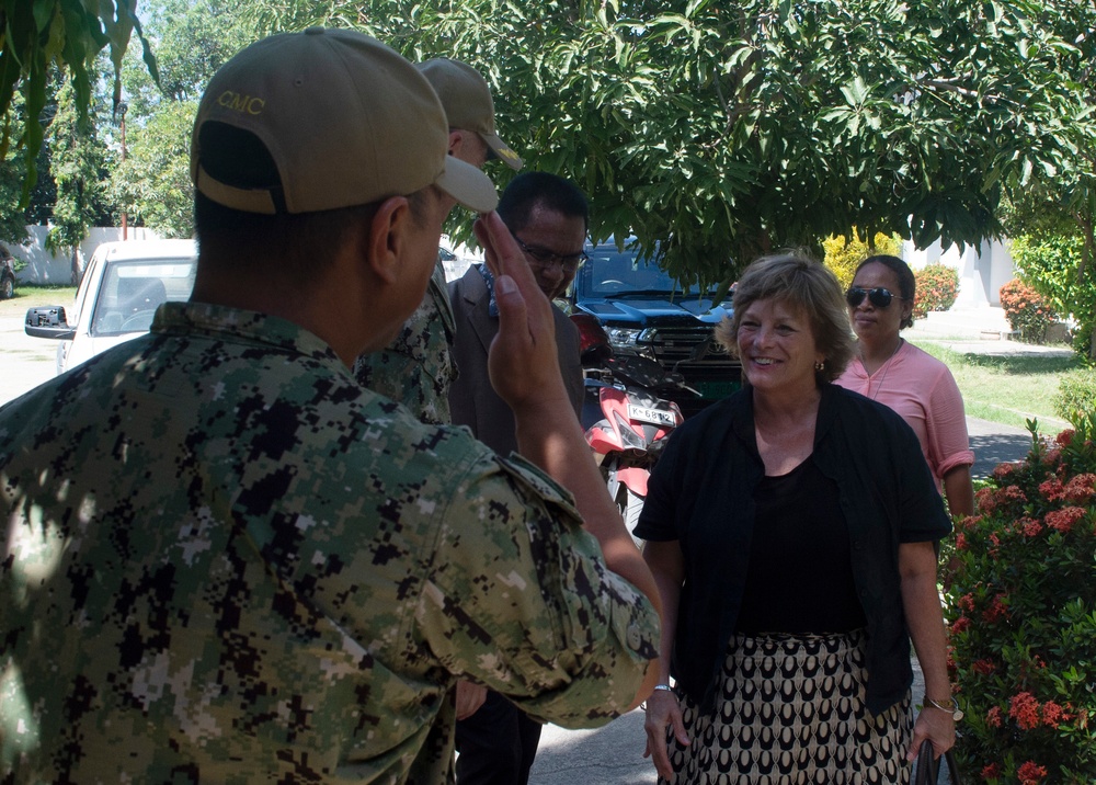 Pacific Partnership 2019 Timor-Leste: Ground-Breaking Ceremony