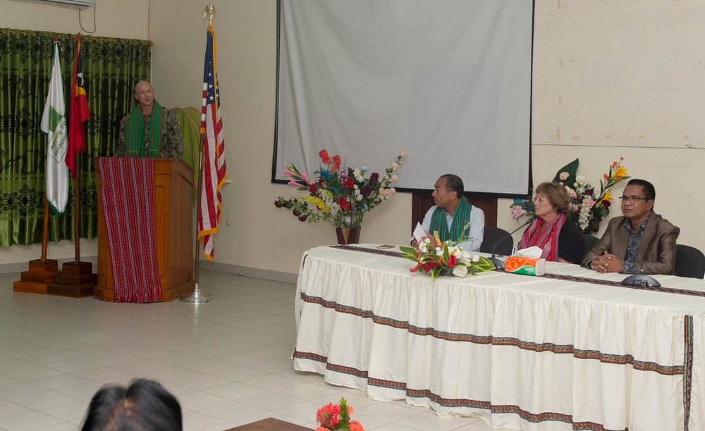 Pacific Partnership 2019 Timor-Leste: Ground-Breaking Ceremony