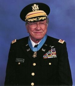 Retired Army Maj. Ed Freeman, Medal of Honor