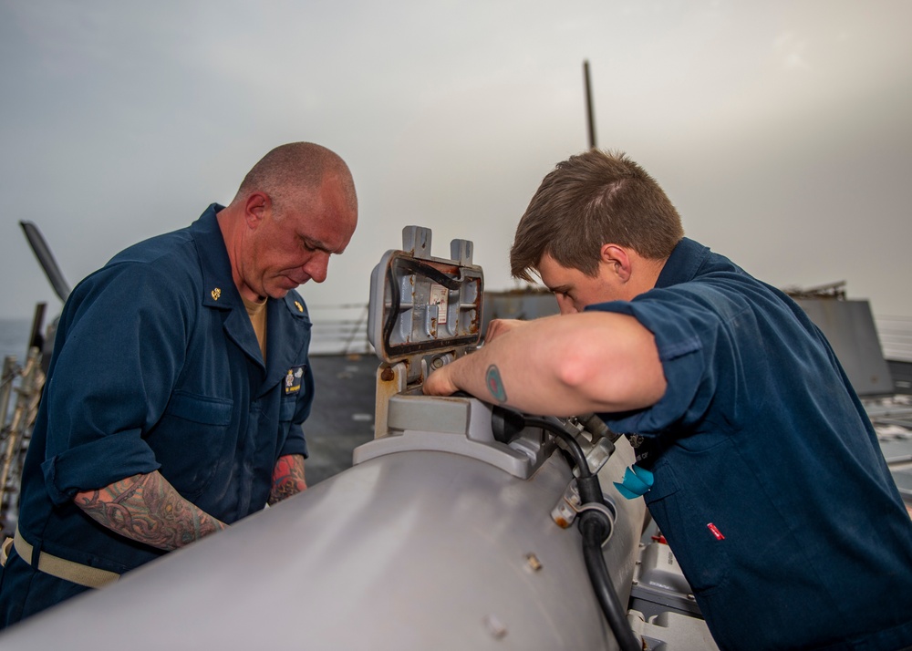USS Bainbridge Deployment