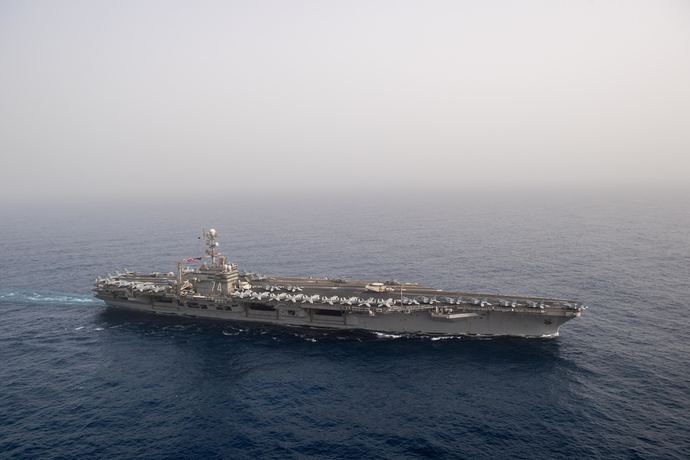 The John C. Stennis Carrier Strike Group and Abraham Lincoln Strike group conduct operations at sea The John C. Stennis Carrier Strike Group and Abraham Lincoln Strike group conduct operations at sea
